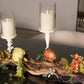 Ivory Candle Holders Table top Decor Arrangement for Dining Room